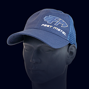 Blue Fast Metal Hat